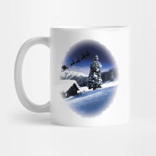 Santa's sleigh Mug